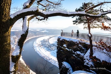 Aussichtspunkt Böhmische Schweiz.