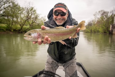 Dry Fly fishing the Watauga river