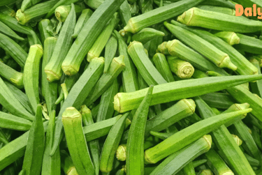 a pile of ladies finger