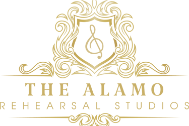 the alamo rehearsal studios logo