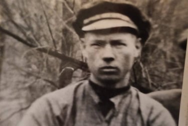 Photo d'un homme pendant la guerre d'espagne