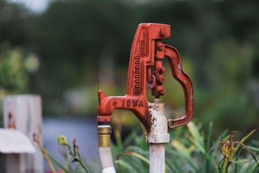 old-fashioned well spigot
