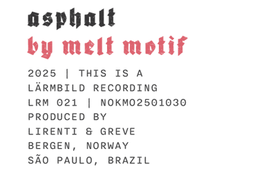 Asphalt by Melt Motif
