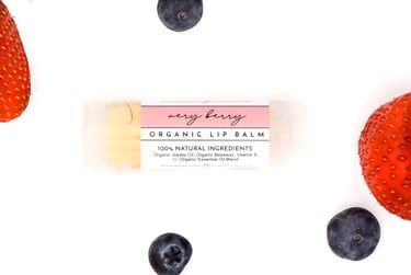 organic lip balm