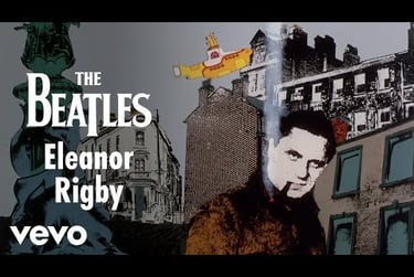 The Beatles Eleanor Rigby 1966 song video screenshot