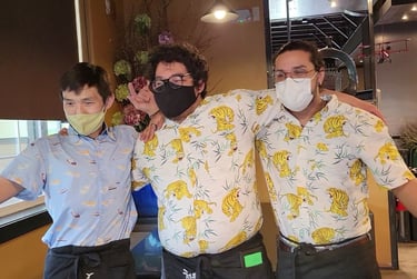 Workers at Korea House Marysville