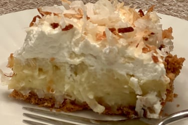 coconut cream pie