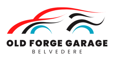 Old Forge Garage Belvedere Logo