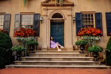 Senior Pictures of a high school girl in Hershey PA