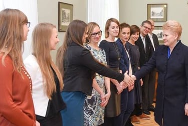 susitikimas su Dalia Grybauskaite