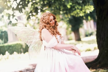 robe fée elf sur mesure idyia creations france