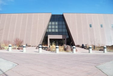the front of the local rapid city attraction the journey museum 