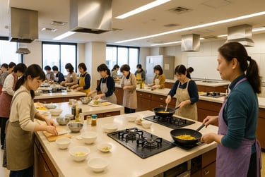 クッキングルームでタイ料理講習会の様子｜堺市のニュースならサカイタイムズ