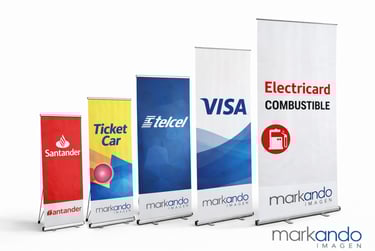 Roll up publicitario para exposiciones