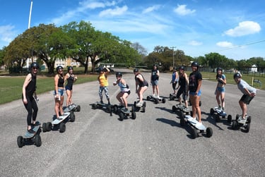 family fun street skateboarders 