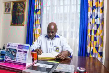 Principal Jackson Twaem-Tumaini House School