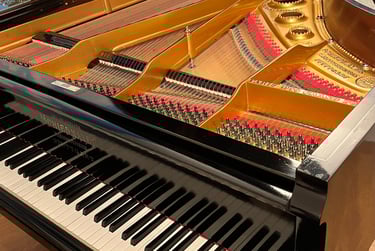 Piano à queue Schiedmayer après restauration