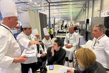 Délibération du Jury avant l 'annonce des résultats