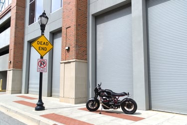 Moto Guzzi photograph / motorcycle art