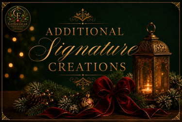 Elegant holiday arrangement with a vintage lantern, velvet bow, and Christmas greenery for festive decor.