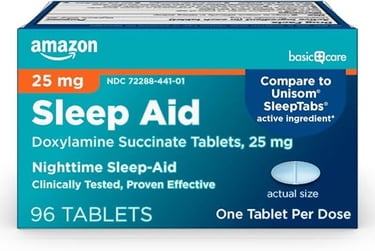 https://www.amazon.com/Amazon-Basic-Care-Nighttime-Doxylamine/dp/B079HXLZGY?crid=2V0AJ7MLYWDFO&dib=e