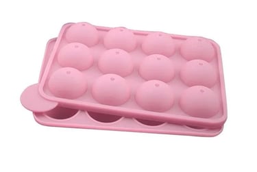 forma/molde silicone para sabonete em cacho