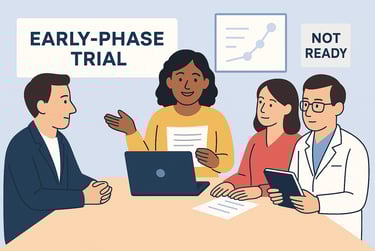 early phase trial problem