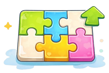 multiple difficulty levels puzzle game