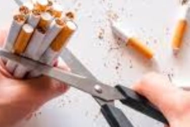 New ways : stop smoking immediately Smoking cessation: