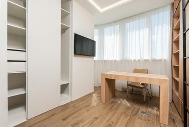 HotelArt: Μίνιμαλ Λευκή Ντουλάπα & Ξύλο - Ξενοδοχειακός Εξοπλισμός Ντουλάπες