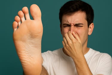 por que huelen los pies