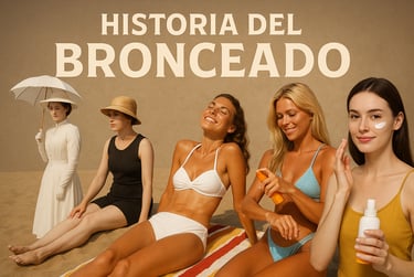 historia del bronceado