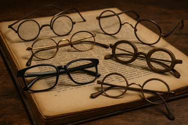 hisotria de las gafas de ver
