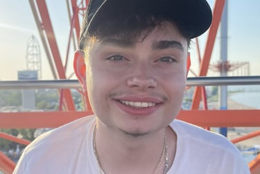 Brandon at a carnival
