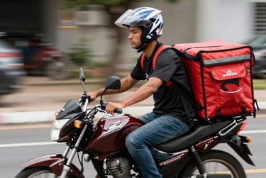 Um autonomo de entregas rapidas