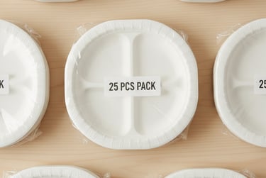 DISPOSIBLE COMPARTMENT PLATE