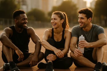 Récupération sportive et performance entre amis
