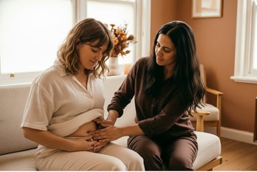 Traitement ostéopathique pour endométriose, SOPK et douleurs pelviennes.