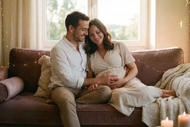 Couple en parcours PMA / projet bébé : soutien émotionnel et accompagnement global en ostéopathie.