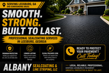 Professional Driveway Sealing Services in Leesburg, Georgia
