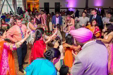Punjabi engagement party in Kent WA