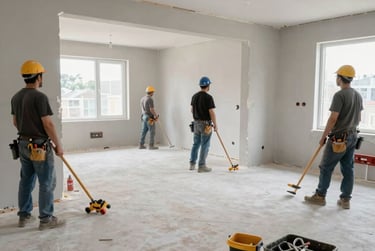 Bright living room with modern inventory