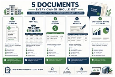 5 Red Flags to Watch for in Your Rental Property Owner Statements — Financial Audit Checklist
