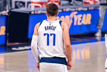 Basketball player Luka Doncic