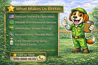 local poop scooping service