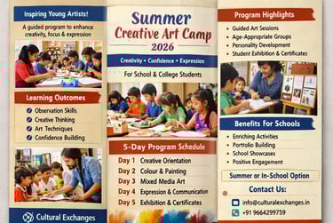 art camps by cultural exchanges