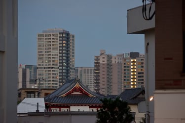 "Around the Corner" - Shirokanedai, Tokyo, Japan