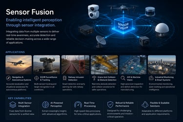 Integrating multiple sensors for intelligent perception and real-time awareness.