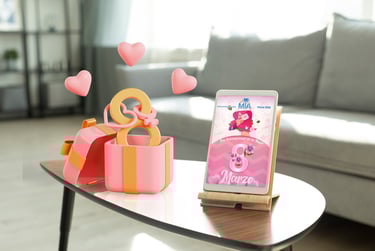 a phone phone with a pink bow tie on it