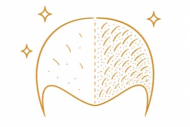 icône densité cheveux par micropigmentation chez Medi Kiss Dermaclinic à Bruxelles